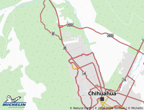 Mappa MICHELIN Vicente Guereca - ViaMichelin