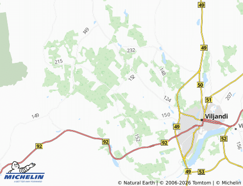 MICHELIN Alustre map - ViaMichelin