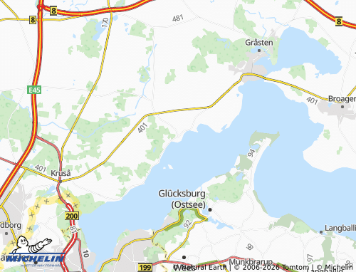 MICHELIN-Landkarte Rønshoved - ViaMichelin