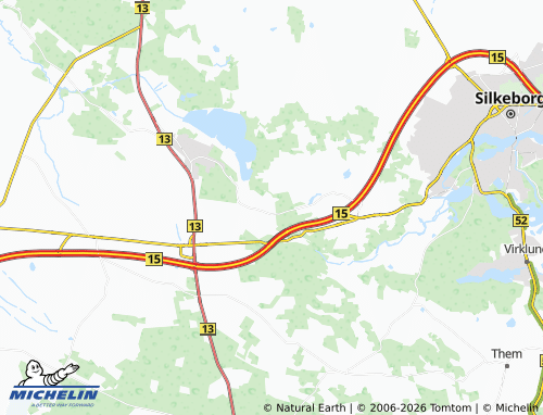 Mapa MICHELIN Tollund - ViaMichelin