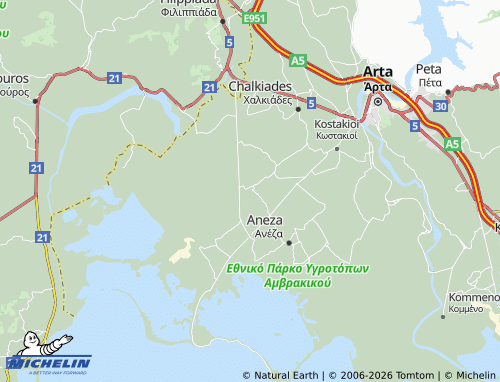 MICHELIN Rachi map - ViaMichelin