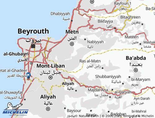 Mapa MICHELIN Bayt Mari - ViaMichelin