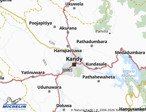 Mappa MICHELIN Mapanawathura - ViaMichelin