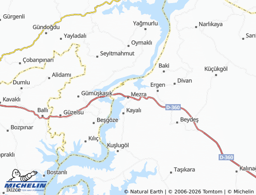 Mapa MICHELIN Mezra - ViaMichelin