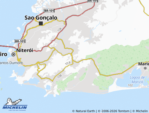 Carte MICHELIN Rio do Ouro - ViaMichelin