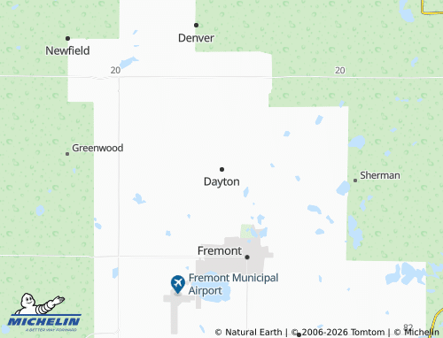 Mapa MICHELIN Dayton - ViaMichelin