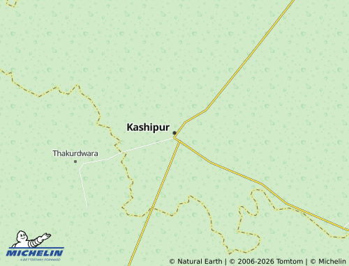 Mappa MICHELIN Kashipur - ViaMichelin