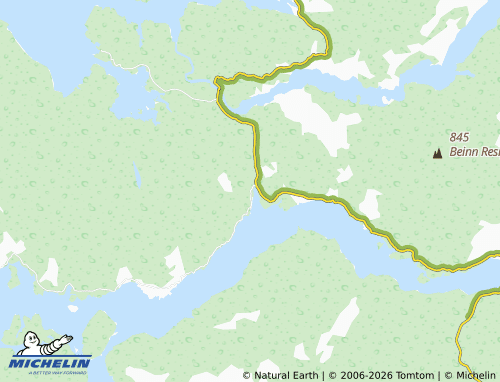 Carte MICHELIN Salen - ViaMichelin
