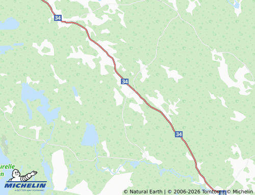 MICHELIN-Landkarte Värlebo - ViaMichelin