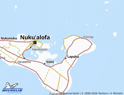 Carte MICHELIN Nukuleka - ViaMichelin