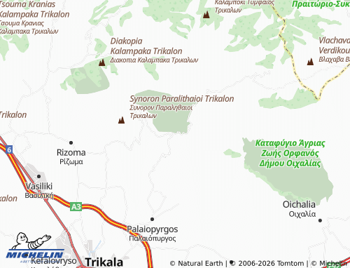 MICHELIN Liopraso map - ViaMichelin