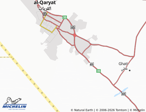 MICHELIN-Landkarte al-Nafal - ViaMichelin