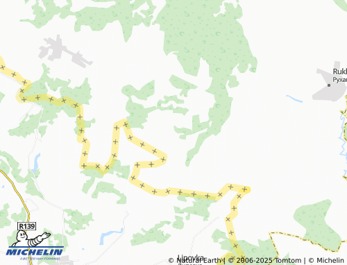 MICHELIN Bol'shaya Yazovka map - ViaMichelin