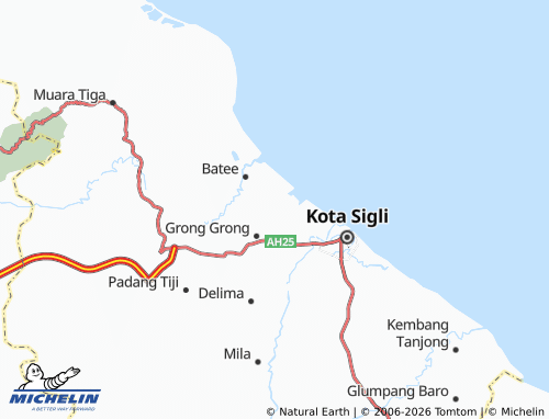 Mappa MICHELIN Dayah Tuha - ViaMichelin