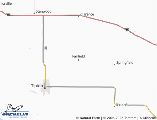 Mappa MICHELIN Fairfield - ViaMichelin