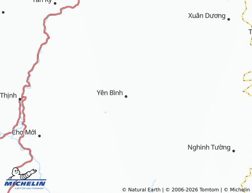Mappa MICHELIN Yên Hân - ViaMichelin