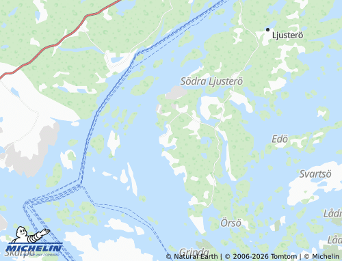 Carte MICHELIN Linanäs - ViaMichelin