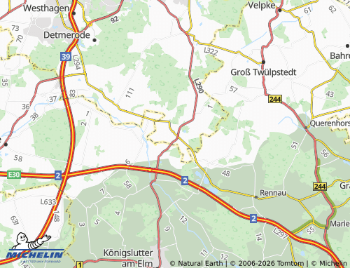 MICHELIN Neindorf map - ViaMichelin