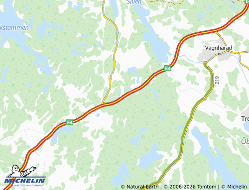 Mapa MICHELIN Granlund - ViaMichelin