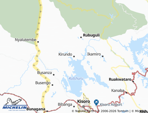 MICHELIN Kirundo map - ViaMichelin