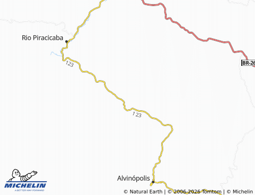 Mappa MICHELIN Padre Pinto - ViaMichelin