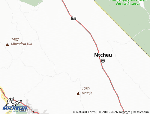 MICHELIN Chimwala map - ViaMichelin