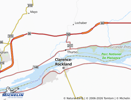 Mappa MICHELIN Thurso - ViaMichelin