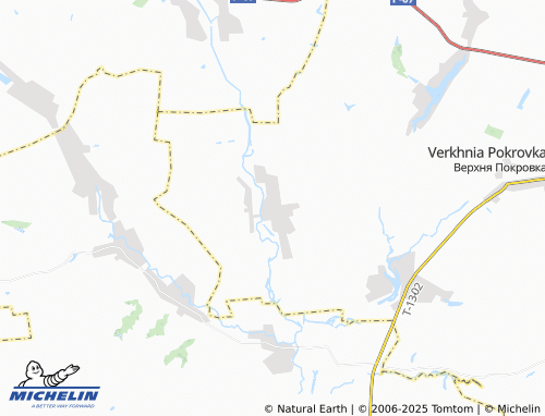 MICHELIN Novoborove map - ViaMichelin