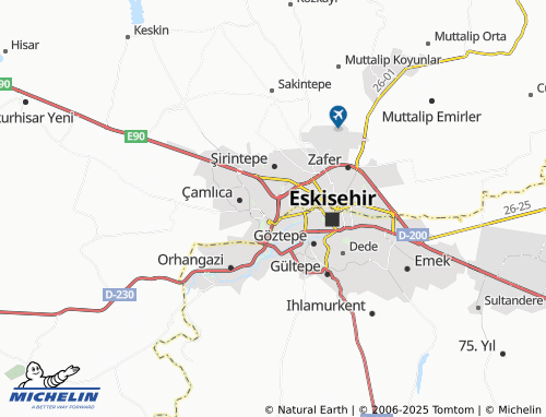 MICHELIN Ertuğrulgazi map - ViaMichelin