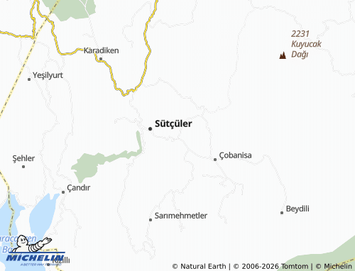 Mappa MICHELIN Belen - ViaMichelin