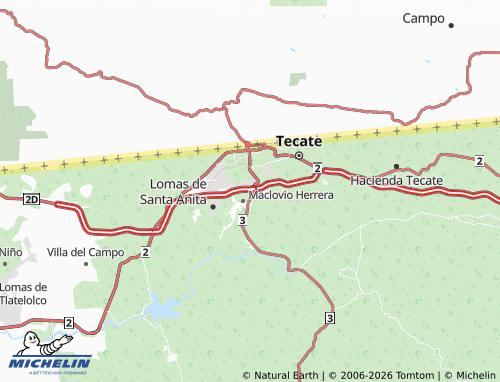 Mappa MICHELIN Tanamá - ViaMichelin