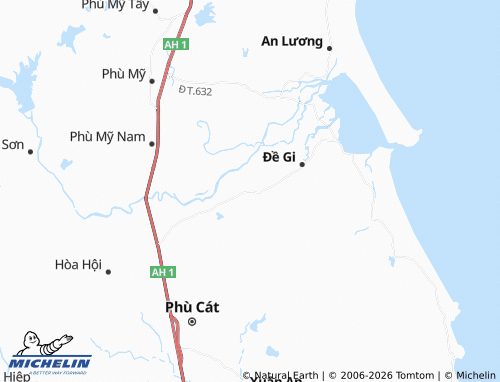 MICHELIN Cát Tài map - ViaMichelin