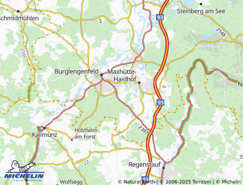 MICHELIN Roding map - ViaMichelin