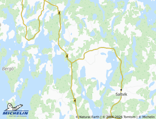 MICHELIN Kroklund map - ViaMichelin