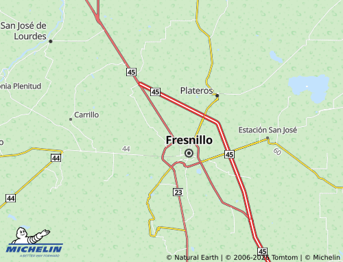 MICHELIN Nueva Esperanza map - ViaMichelin