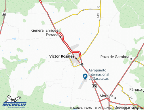 Mapa MICHELIN El Carmen - ViaMichelin