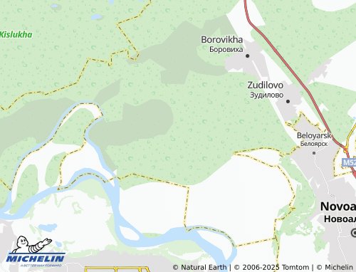 MICHELIN Khimvolokno SNT map - ViaMichelin