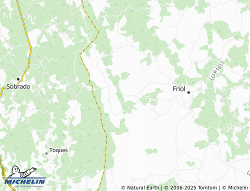 MICHELIN Silvela (Santa María) map - ViaMichelin
