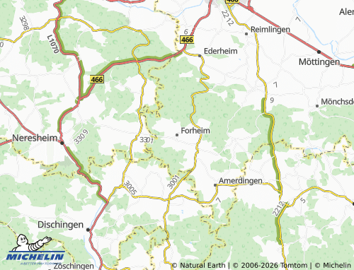 Mappa MICHELIN Forheim - ViaMichelin