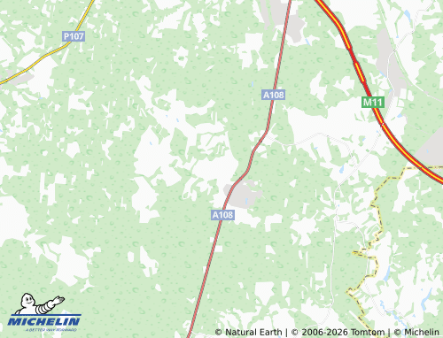 Carte MICHELIN Sitniki - ViaMichelin