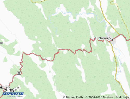 MICHELIN El Platanito map - ViaMichelin
