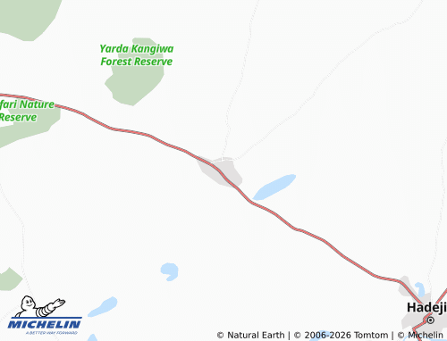 MICHELIN Dunari map - ViaMichelin