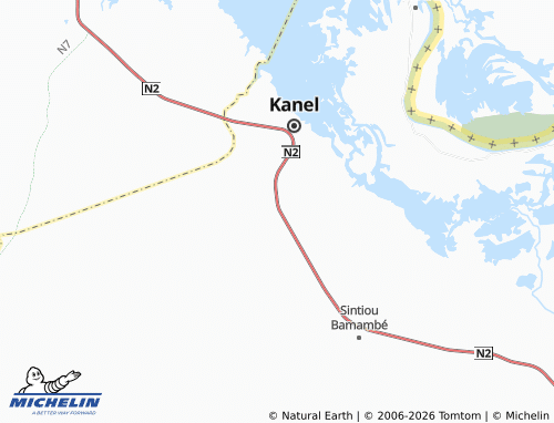Mapa MICHELIN Foumihara Demboubé - ViaMichelin