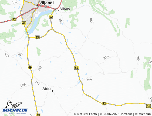 MICHELIN Pirmastu map - ViaMichelin