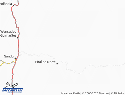 MICHELIN São Benedito map - ViaMichelin