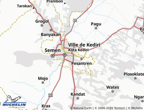 Mapa MICHELIN Tinalan - ViaMichelin