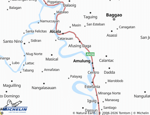 MICHELIN Dugayung map - ViaMichelin