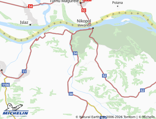 MICHELIN-Landkarte Zhernov - ViaMichelin