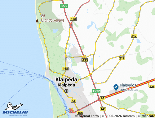 Mapa MICHELIN Tauralaukis - ViaMichelin
