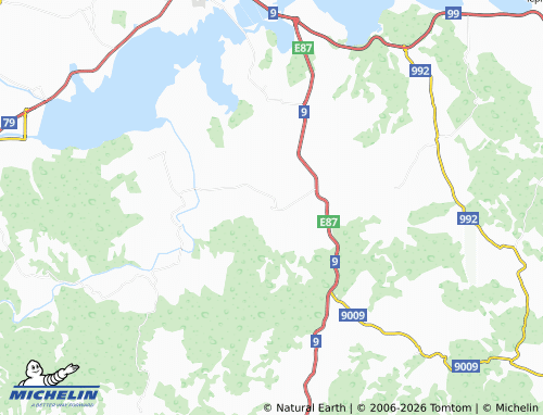 Mappa MICHELIN Izvor - ViaMichelin